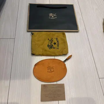IL BISONTE 오렌지 코인 케이스