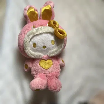 헬로키티 후드 부착 봉제 인형