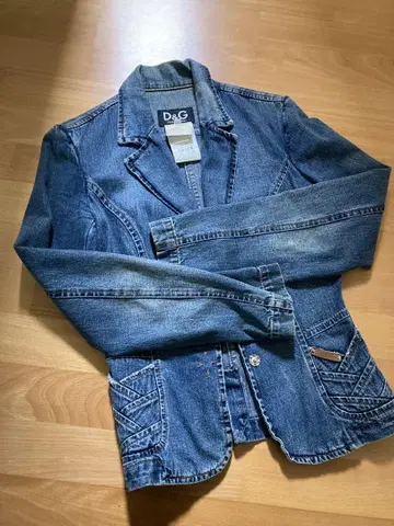D&G 데님 자켓 블루
