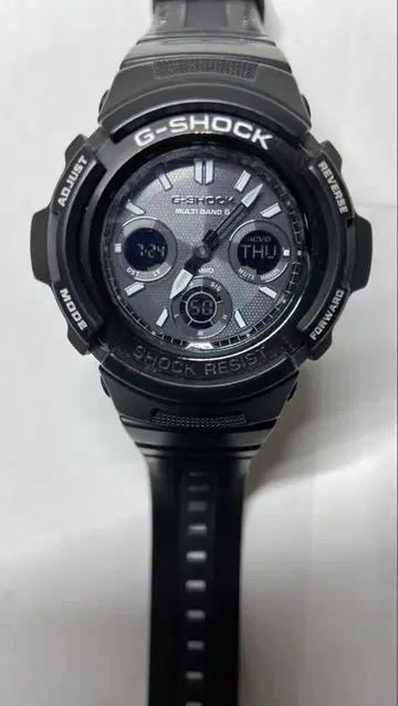 CASIO G-SHOCK AWG-M100BW 전파 솔라