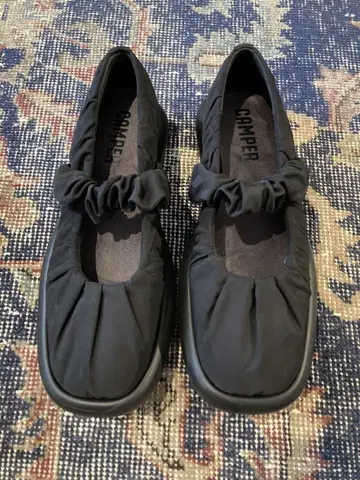 CAMPEER 플랫슈즈 블랙 24.5cm 여성용 웨딩