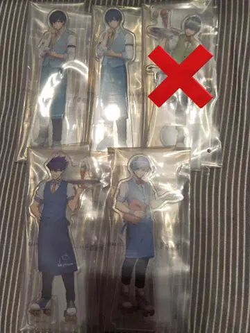 블루 록 이토시 카라스 히오리 제일복권 아크릴 스탠드