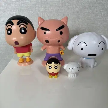 짱구는 못말려 피규어 5체 세트
