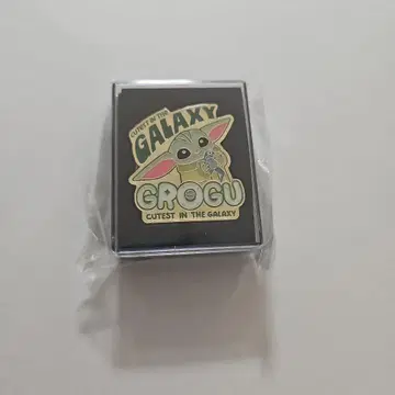 미개봉 새상품 스타 워즈 도쿄 한정 그로구 핀 배지