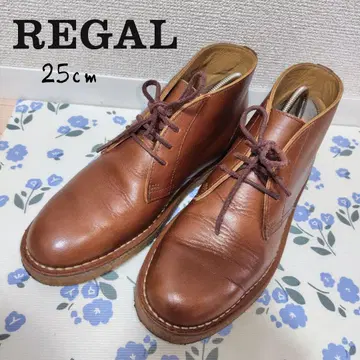REGAL STANDARDS 처카 부츠 25cm 가죽 크레이프솔