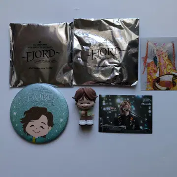 미세스 FJORD 가챠 후지사와 료카 캔뱃지 A 피규어 D 피요르드
