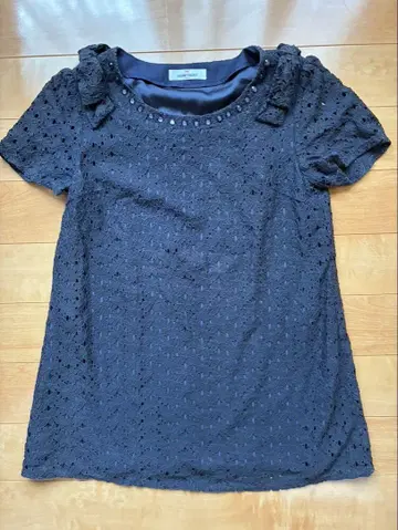 갤러리 비스콘티 반팔 티셔츠 네이비 컬러