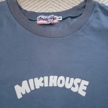 90s Miki House 프린트 티셔츠 M 사이즈