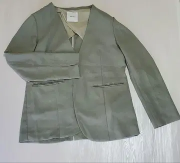 Spick & Span 노카라 자켓