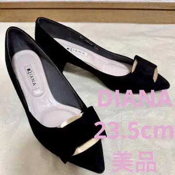 DIANA 다이애나 스틸레토 펌프스 블랙