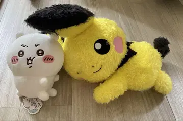 치이카와 싫어 봉제 인형 엄청 모후굿토 피츄 뽑기 게임 새상품