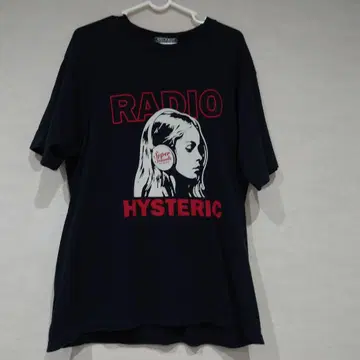 DIZZY & MILKY HYSTERIC 블랙 티셔츠 L