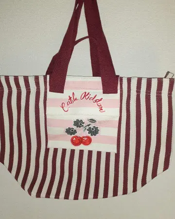 Cath Kidston 캐스키드슨 스트라이프 토트백
