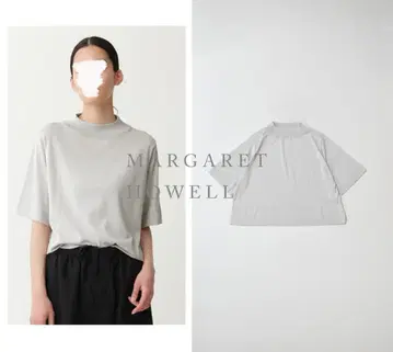 새상품급 마가렛호웰 TWISTED COTTON SILK 반팔 니트
