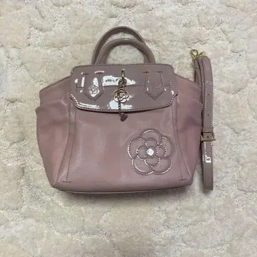 CLATHA 백 핑크 베이지