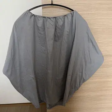 mizuiro ind 개더 넥 풀오버 그레이