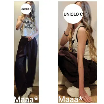 대유행!! UNIQLO C 스웨트 팬츠