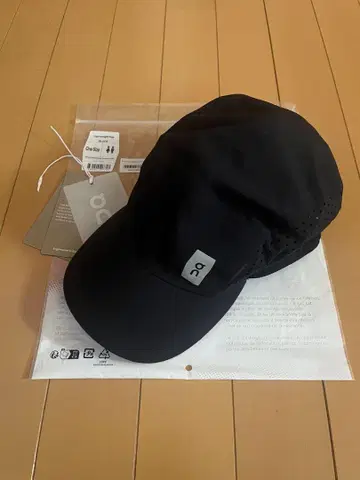 On Lightweight Cap 블랙 온 라이트 웨이트 캡