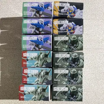 건담 어솔트킹덤5 모음 엑시아 O건담 제간 자쿠II