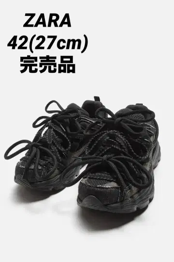 ZARA 자라 멀티 레이스 스니커즈 42 27cm 완판템