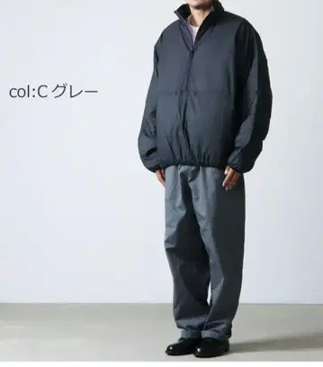 리버서블 자켓 블랙 퍼플