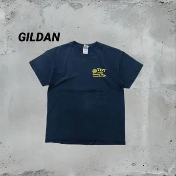 00s GILDAN 반팔 그래픽 슈팅 페이드 L 사이즈
