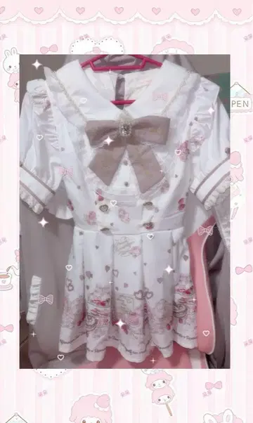Many Hearts Afternoontea 패턴 셋업 (LIZLISA)
