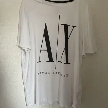 Armani Exchange 화이트 티셔츠