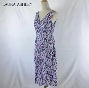 LAURA ASHLEY 꽃무늬 슬리브리스 원피스