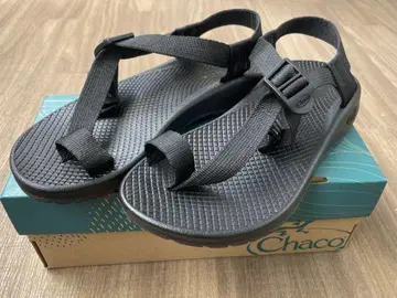 Chaco 블랙 스포츠 샌들 24cm