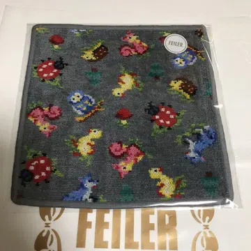 FEILER 하이디프렌즈 포레스트 손수건 그레이 4