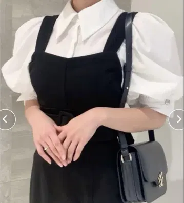 snidel 스나이델 빅 칼라 셔츠 블라우스