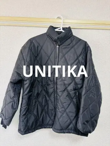 UNITIKA 캐주얼 블랙 퀼팅 자켓 M 사이즈