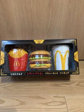 맥도날드 에반게리온 밸류 세트 피규어