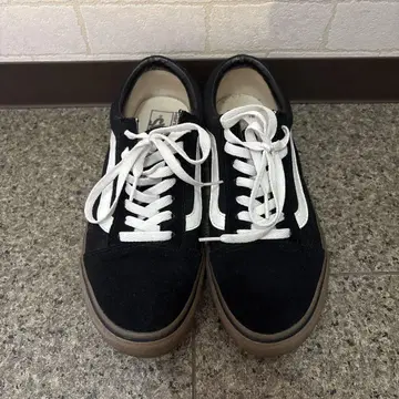 VANS 올드스쿨 검솔 26.5cm 블랙/화이트
