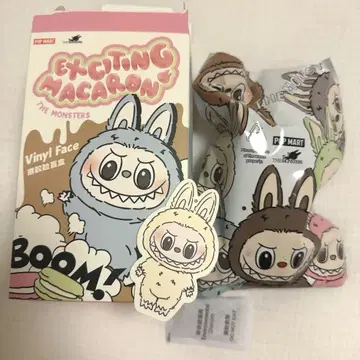 새상품 POP MART Exciting Macaron 라부부 소이밀크