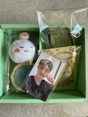 ATEEZ 민기 벌스데이 키트 팔찌 민트기 트레이딩 카드