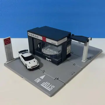 토미카 타운 닛산 쇼룸 판매점 매장 딜러 GT-R R35