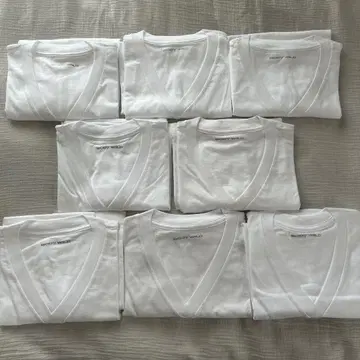 BODY WILD 바디와일드 미사용 천축 면 100% 8매 세트