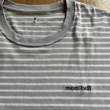 mont-bell XL 스트라이프 티셔츠