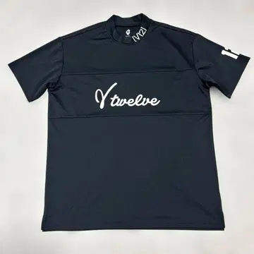 V12 비투엘브 반팔 모크넥 셔츠 사이즈 XL