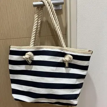 BONFANTI 미사용 새상품 스트라이프 패턴 백