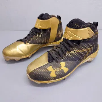 언더아머 Under Armour 골드 블랙 스파이크