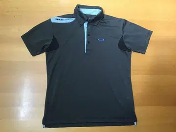 Oakley 남성용 폴로 셔츠 다크 그레이 M 사이즈