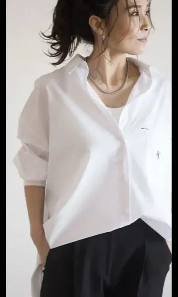 아니카 ANIECA ANC 심플 셔츠