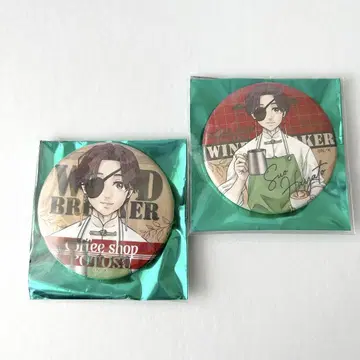 소팡 하야토 WIND BREAKER coffee 캔뱃지 윈브레