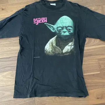 RETURN OF THE JEDI Yoda 셔츠 L 사이즈