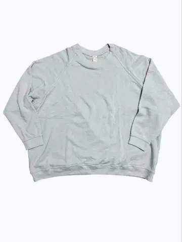 O project CREW SWEAT 크루 맨투맨 GREYSAX M