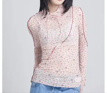 HELLOKITTY x little sunny bite tulle top