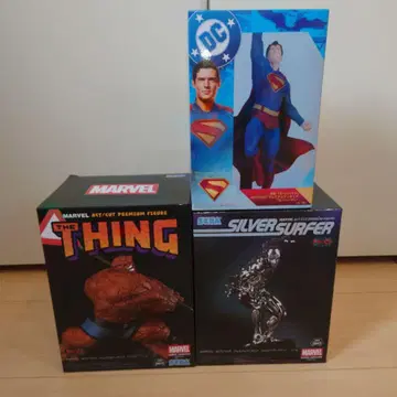 MARVEL 프리미엄 피규어 슈퍼맨 씽 실버 서퍼